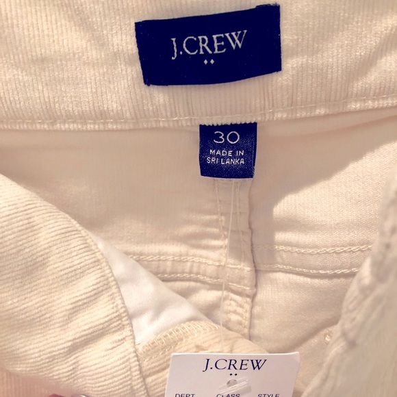 Bone White Corduroy Vintage fit pants - Picture 3 of 3